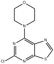 4-(5-Chlorothiazolo[5,4-d]pyriMidin-7-yl)Morpholine Struktur