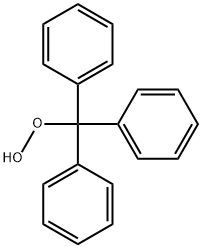 Trityl hydroperoxide Structure