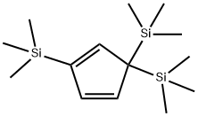 2,5,5-TRIS(TRIMETHYLSILYL)-1,3-CYCLO-PENTADIENE, 99|2,5,5-三(三甲基甲硅烷基)-1,3-环戊二烯