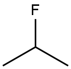 2-氟丙烷, 420-26-8, 结构式