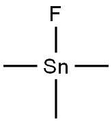 三甲基氟锡烷, 420-60-0, 结构式