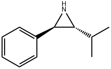 Aziridine, 2-(1-methylethyl)-3-phenyl-, (2R,3R)- (9CI) Structure