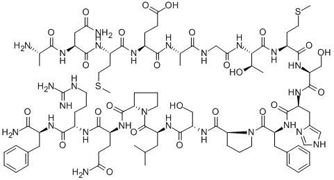 H-ALA-ASN-MET-GLU-ALA-GLY-THR-MET-SER-HIS-PHE-PRO-SER-LEU-PRO-GLN-ARG-PHE-NH2 Struktur