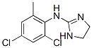 N-(2,4-Dichloro-6-methylphenyl)-2-imidazoline-2-amine 结构式