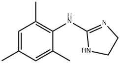 N-(2,4,6-Trimethylphenyl)-2-imidazoline-2-amine Struktur