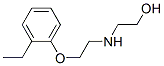 Ethanol, 2-[[2-(2-ethylphenoxy)ethyl]amino]- (9CI) Struktur