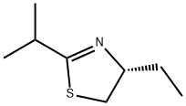 Thiazole, 4-ethyl-4,5-dihydro-2-(1-methylethyl)-, (4R)- (9CI) 化学構造式