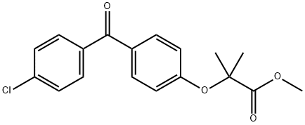 42019-07-8 2-[4-(4-クロロベンゾイル)フェノキシ]-2-メチルプロパン酸メチル