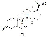 6-chloro-9beta,10alpha-pregna-4,6-diene-3,20-dione|