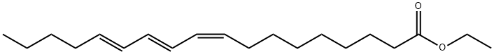 9(Z),11(E),13(E)-Octadecatrienoic Acid ethyl ester, 42021-86-3, 结构式