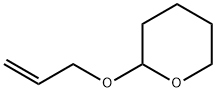 2-アリルオキシテトラヒドロピラン 化学構造式