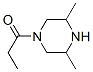 Piperazine, 3,5-dimethyl-1-propionyl- (7CI,8CI)|