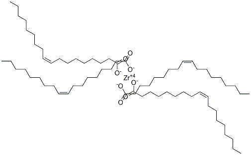 zirconium(4+) oleate Structure