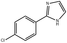 2-(4-氯苯基)-1H-咪唑, 4205-05-4, 结构式