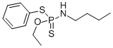 O-Ethyl S-phenyl N-butylamidodithiophosphate Structure