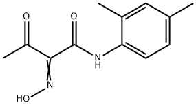 N-(2,4-DIMETHYL-PHENYL)-2-HYDROXYIMINO-3-OXO-BUTYRAMIDE 结构式