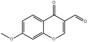 3-甲酰基-7-甲氧基色酮, 42059-56-3, 结构式