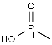 METHYL-PHOSPHINIC ACID Structure