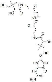 尿囊素泛酸钙, 4207-41-4, 结构式