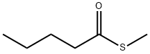 Pentanethioic acid S-methyl ester Structure