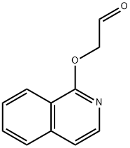 420786-68-1 Acetaldehyde, (1-isoquinolinyloxy)- (9CI)