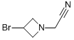 2-(3-Bromoazetidin-1-yl)-acetonitrile Structure