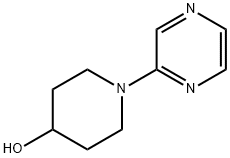 1-Pyrazin-2-yl-piperidin-4-ol, 98+% C9H13N3O, MW: 179.22 Structure