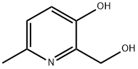 3-ヒドロキシ-6-メチル-2-ピリジンメタノール 化学構造式