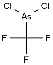 Dichloro(trifluoromethyl)arsine Struktur