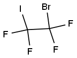 1-溴-2-碘四氟乙烷,, 421-70-5, 结构式