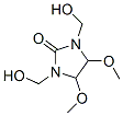 1,3-bis(hydroxymethyl)-4,5-dimethoxyimidazolidin-2-one Struktur
