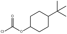 4-叔丁基环己基氯甲酸酯,42125-46-2,结构式