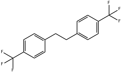 1,2-[BIS-(4-TRIFLUOROMETHYL)PHENYL]ETHANE 97 化学構造式