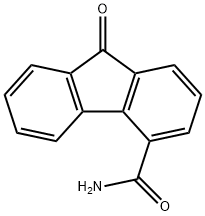 9-OXO-9H-FLUORENE-4-CARBOXAMIDE Struktur