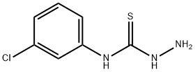 4-3-氯苯氧基-3-氨基硫脲,42135-76-2,结构式
