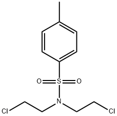 N,N-双-2-氯乙基对甲苯磺酸胺, 42137-88-2, 结构式