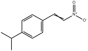 4-イソプロピル-Ω-ニトロスチレン 化学構造式