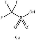 (Trifluoromethylsulfonyloxy) copper(I) Struktur