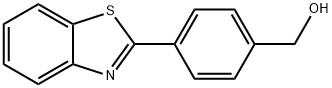 3-(2-Benzothiazolyl)benzyl alcohol 化学構造式