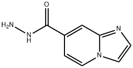 IMidazo[1,2-a]pyridine-7-carbohydrazide, 95% Structure