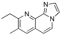 Imidazo[1,2-h][1,7]naphthyridine, 9-ethyl-8-methyl- (9CI) 结构式