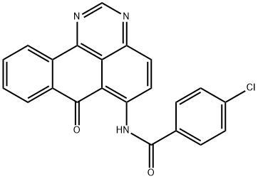 4-chloro-N-(7-oxo-7H-benzo[e]perimidin-6-yl)benzamide|