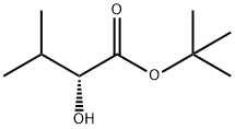 (R)-2-羟基-3-甲基丁酸叔丁酯, 4216-96-0, 结构式