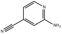 2-アミノ-4-シアノピリジン 化学構造式