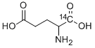 GLUTAMIC ACID, DL-, [1-14C] 化学構造式
