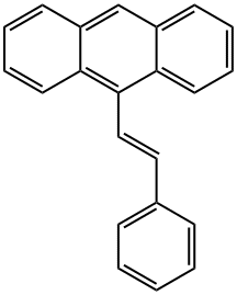 (E)9-(2-phenylvinyl)anthracene Structure
