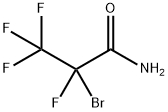 2-BROMO-2,3,3,3-TETRAFLUOROPROPIONAMIDE,422-22-0,结构式