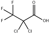 2,2-二氯-3,3,3-三氟丙酸 结构式