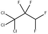 1,1,1-Trichloro-2,2,3,3-tetrafluoropropane Struktur