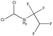 dichloromethyl(1,1,2,2-tetrafluoroethyl)silane  Struktur